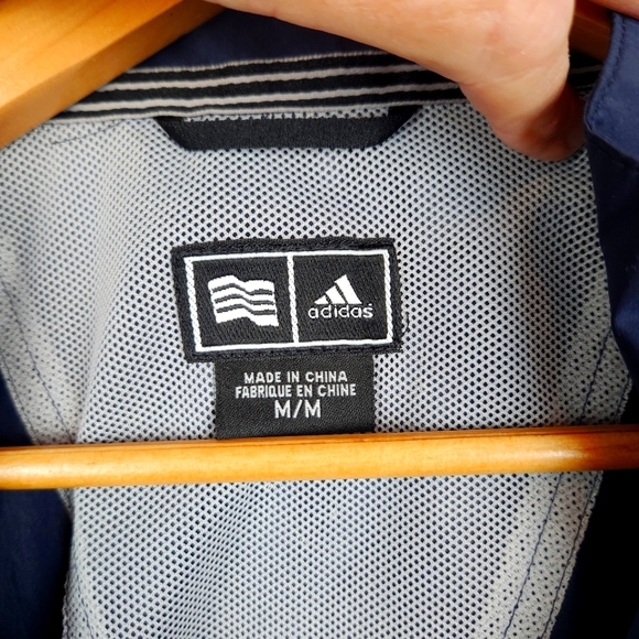 Men's Adidas waterproof Short-Sleeved Golf Overshirt, Size M - Picture 13 of 13